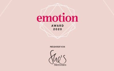 EMOTION AWARD 2020: Wir sind nominiert!
